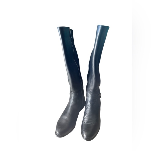 Michael Kors Hamilton Stretch Leather Boot. - Picture 15 of 16